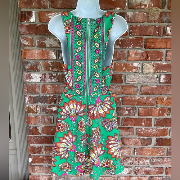GB green midi dress size L - Picture 2 of 9